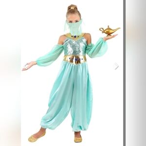 Girls Genie Halloween Costume Size Small